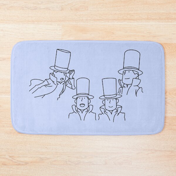 Item preview, Concept Art // Professor Layton designed and sold by Amanda Wagner.