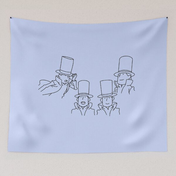 Item preview, Concept Art // Professor Layton designed and sold by Amanda Wagner.