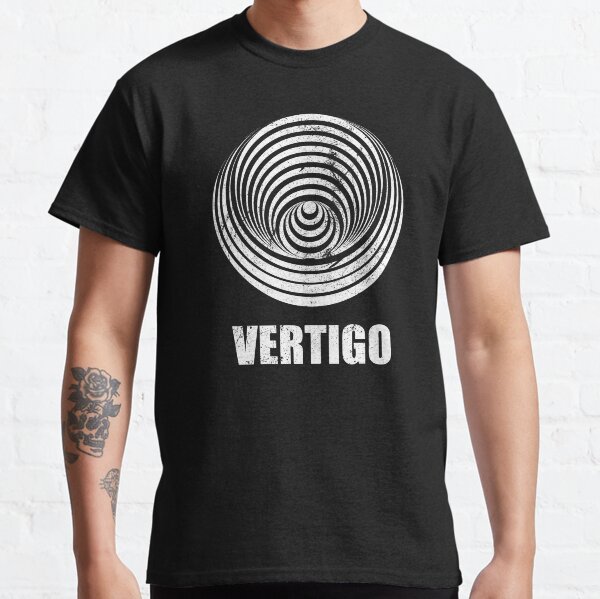 Vértigo (diseño angustiado) Camiseta clásica