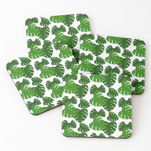 Item preview, Monstera leaf flat art designed and sold by krisztinaart.
