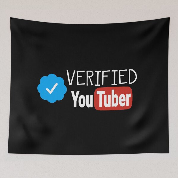 Item preview, Youtuber verificado (negro) designed and sold by AlexVR.