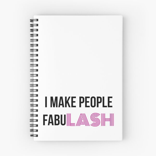 Item preview, I Make People FabuLASH Lash Artist Gift designed and sold by AdorkableDesign.