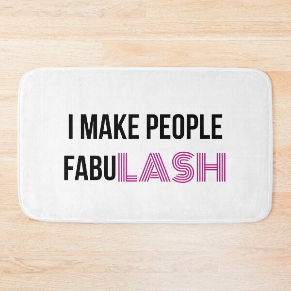 Item preview, I Make People FabuLASH Lash Artist Gift designed and sold by AdorkableDesign.