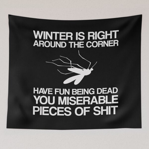 Item preview, Winter equals Dead Mosquitoes designed and sold by Zerasu.