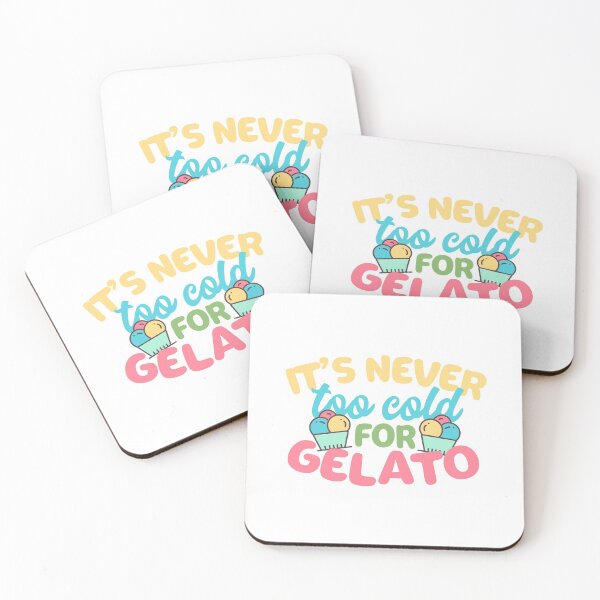 Item preview, It's Never Too Cold For Gelato designed and sold by thingsandthings.