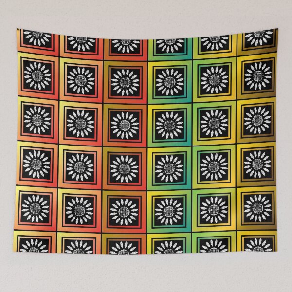Artikelvorschau, Blumige Tessellation entworfen und verkauft von Gaspar Avila.