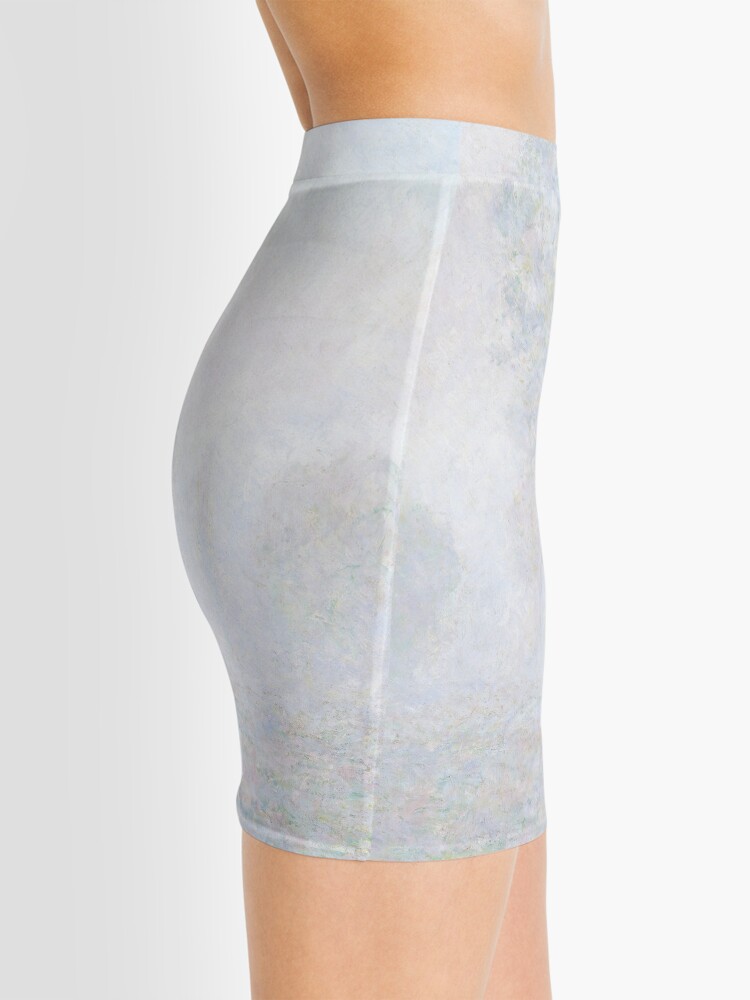 Alternate view of Morning Haze by Claude Monet Mini Skirt