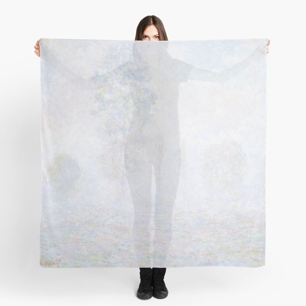 Morning Haze by Claude Monet Scarf