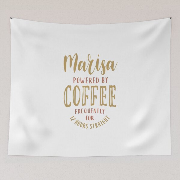 Item preview, Marisa Powered By Coffee designed and sold by RafaelLopezz.