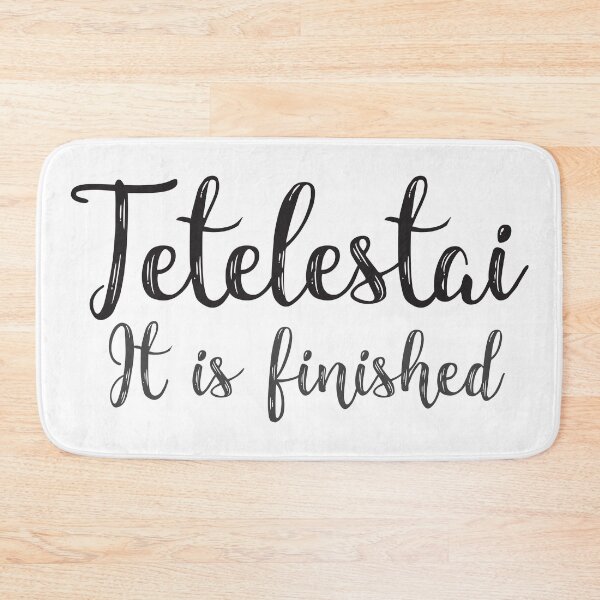 Item preview, Tetelestai designed and sold by plushism.