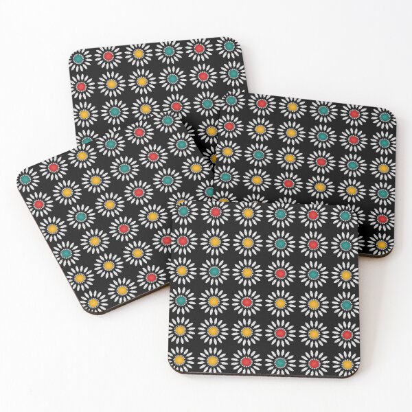 Item preview, White daisies pattern designed and sold by Gaspar Avila.