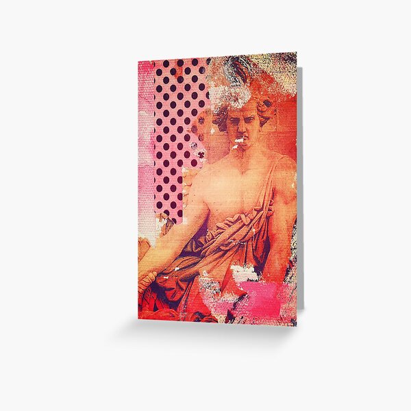 Distressed Angel Greeting Card