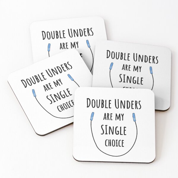 Item preview, Double Unders are my single choice designed and sold by plumpjose.