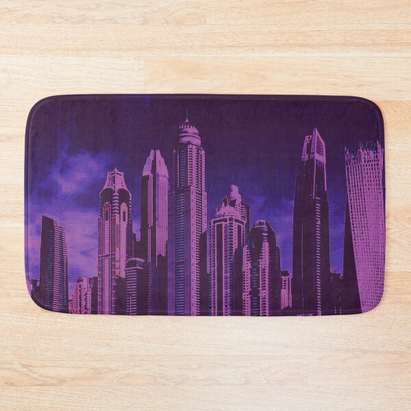 Item preview, Utopian City Skyline | Synthwave-Themed Design designed and sold by Dator.