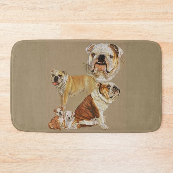 Item preview, English Bulldog Gallimaufry designed and sold by BarbBarcikKeith.