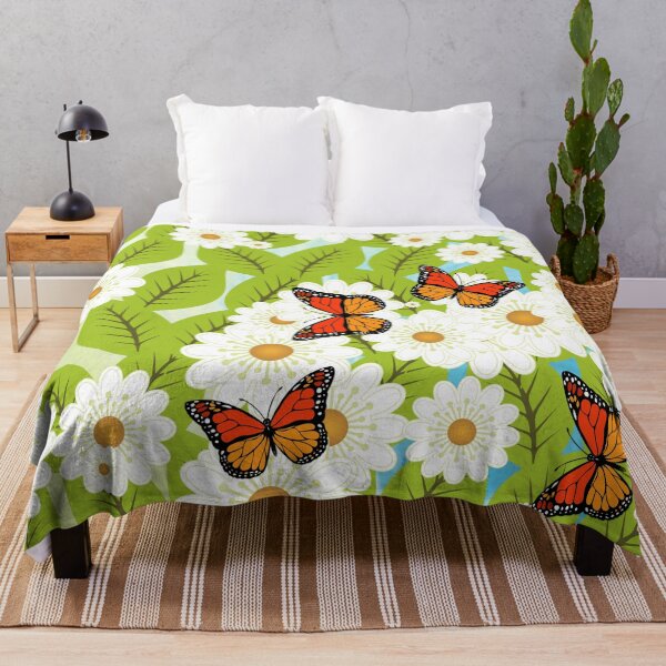Item preview, Daisies and butterflies designed and sold by Gaspar Avila.