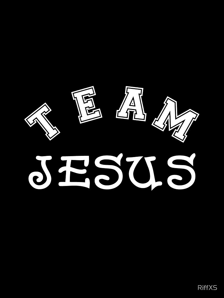 Thumbnail 3 of 3, Scarf, Team Jesus designed and sold by RiffXS.
