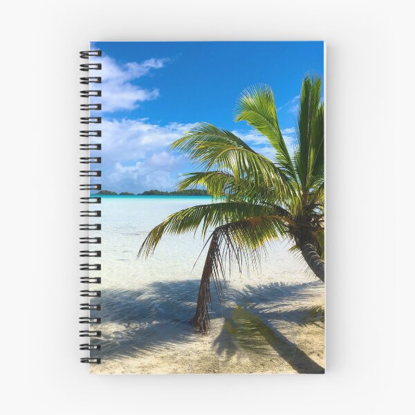 Item preview, Coconut palm tree at The Blue Lagoon Rangiroa designed and sold by Diane Macdonald.