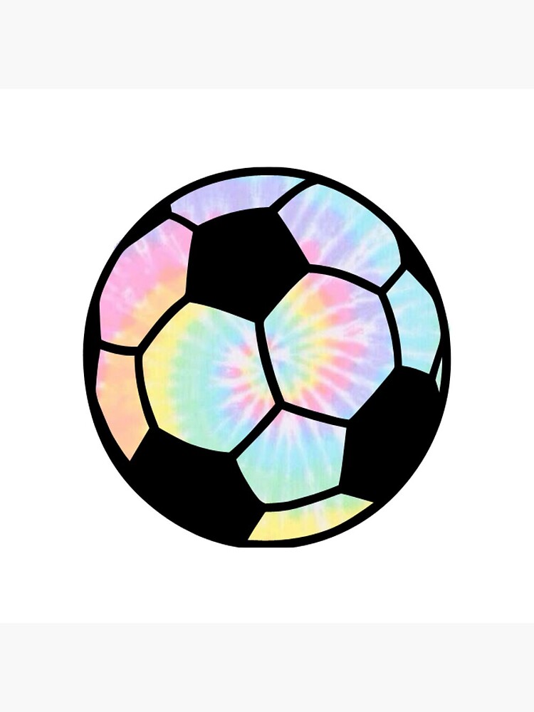 rainbow soccer ball