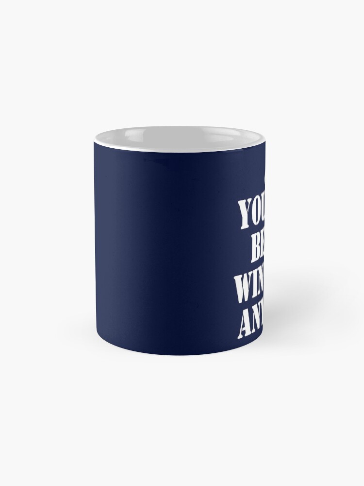 Alternate view of You Can Be My Wingman Anytime Mug