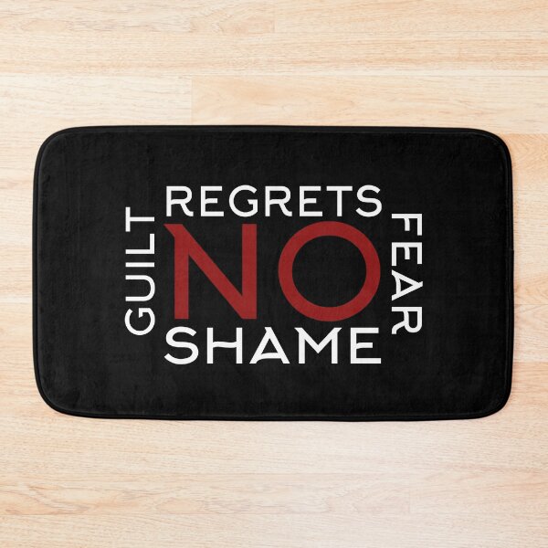 Item preview, No regrets, fear, shame or guilt designed and sold by schuettelspeer.