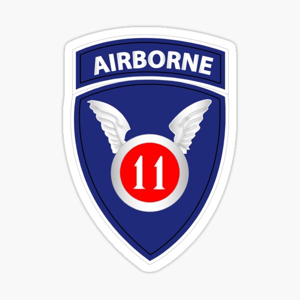 Airborne 11th Stickers | Redbubble