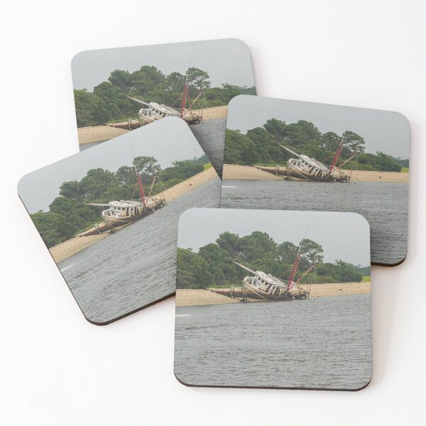 Item preview, Recked fishing boat designed and sold by KensLensDesigns.
