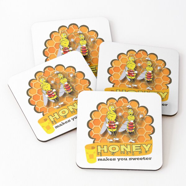 Item preview, Honey; makes you sweeter; designed and sold by StickerApe.