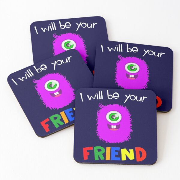 Item preview, I Will Be Your Friend  designed and sold by MagicBoutique.