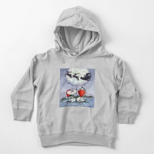 "Inocente Inocente", Feliz Navidad Sudadera con capucha para bebé