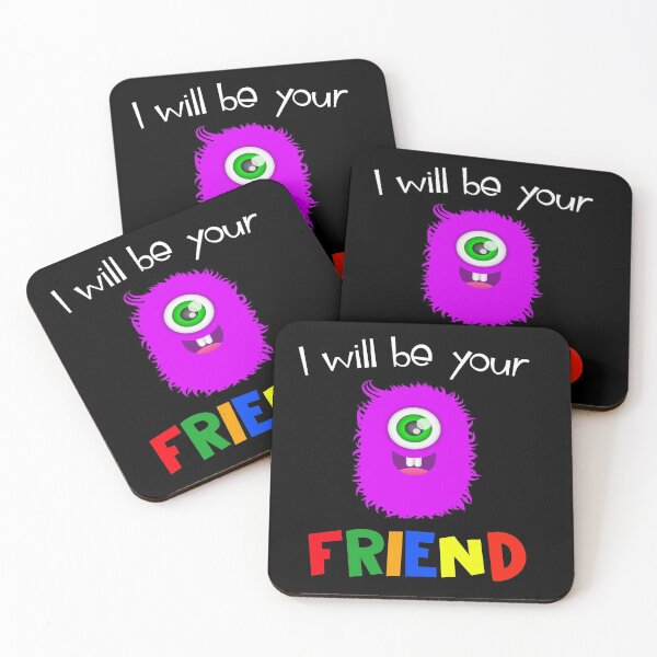 Item preview, I Will Be Your Friend  designed and sold by MagicBoutique.