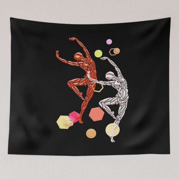 Item preview, Red White Athletic Art designed and sold by danceink.