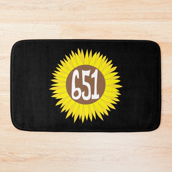 Item preview, Hand Drawn Minnesota Sunflower 651 Area Code  designed and sold by itsrturn.