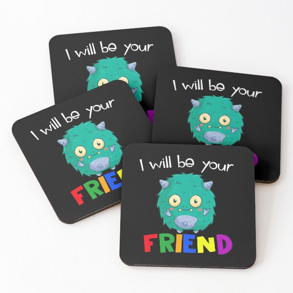 Item preview, I Will Be Your Friend  designed and sold by MagicBoutique.