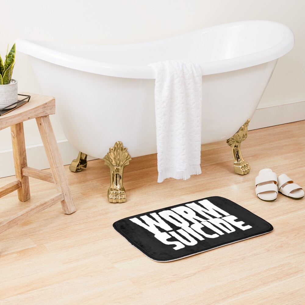 Item preview, Bath Mat designed and sold by wormsuicide.