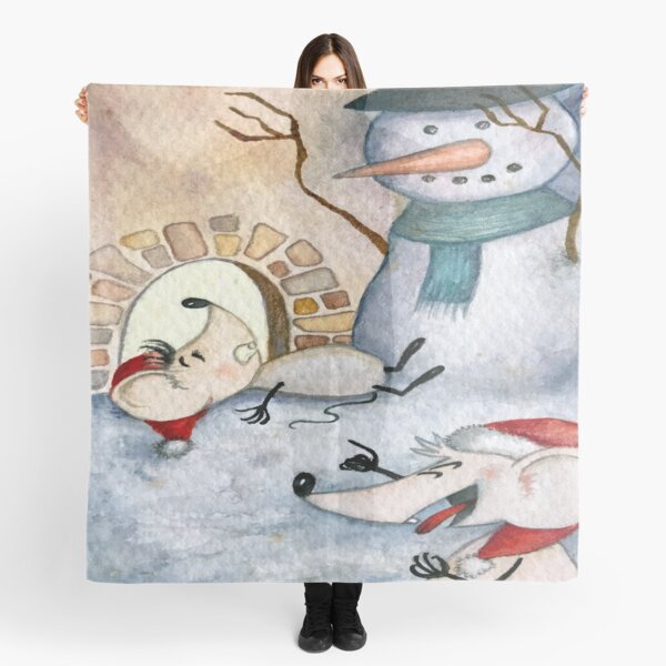 "Muñeco de nieve", Feliz Navidad Pañuelo