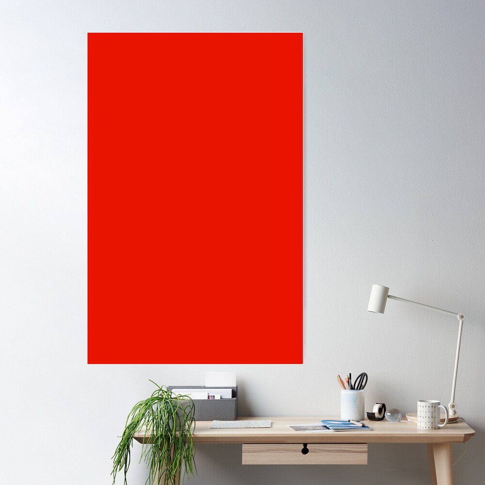 Neon Red Poster Board Fluorescent, 22x28, 25/case