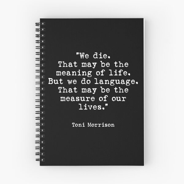 Item preview, Toni Morrison Quote| Gift For Writers| Lanquage Quotes designed and sold by Nada18.