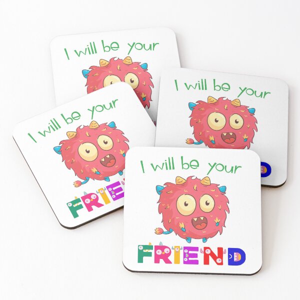 Item preview, I Will Be Your Friend  designed and sold by MagicBoutique.
