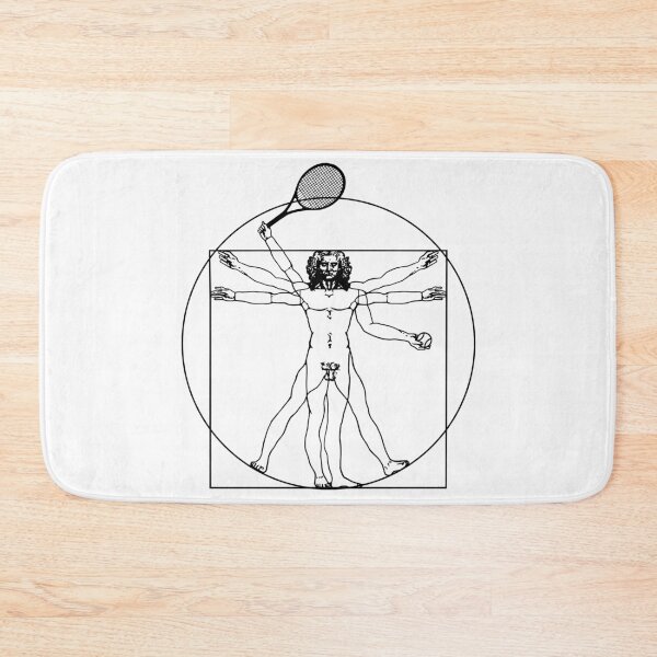 Item preview, Tennis Vitruvian man  designed and sold by EvieWoj.