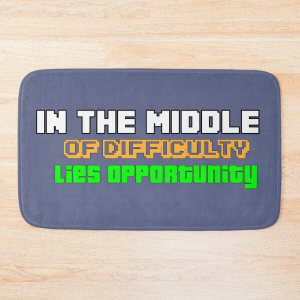 Item preview, In The Middle OF Difficulty Lies Opportunity designed and sold by ruidaniel.