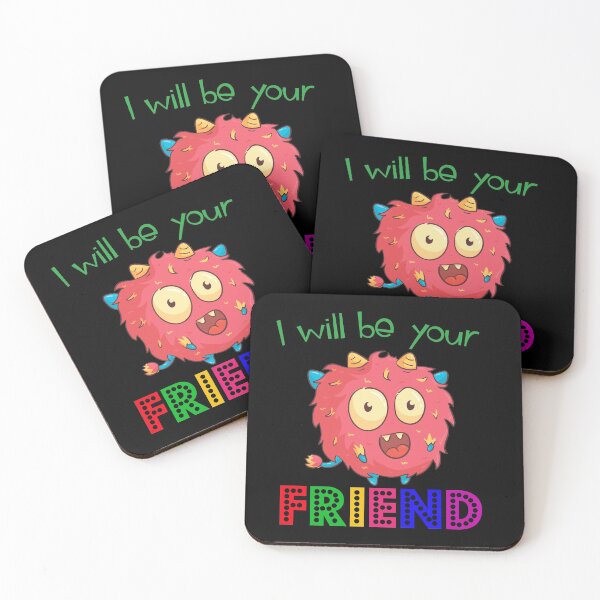 Item preview, I Will Be Your Friend  designed and sold by MagicBoutique.