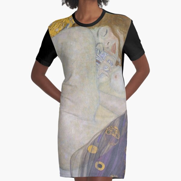 #Danae by Gustave Klimt #GustaveKlimt Густав Климт - #Даная, 1907г #ГуставКлимт Graphic T-Shirt Dress
