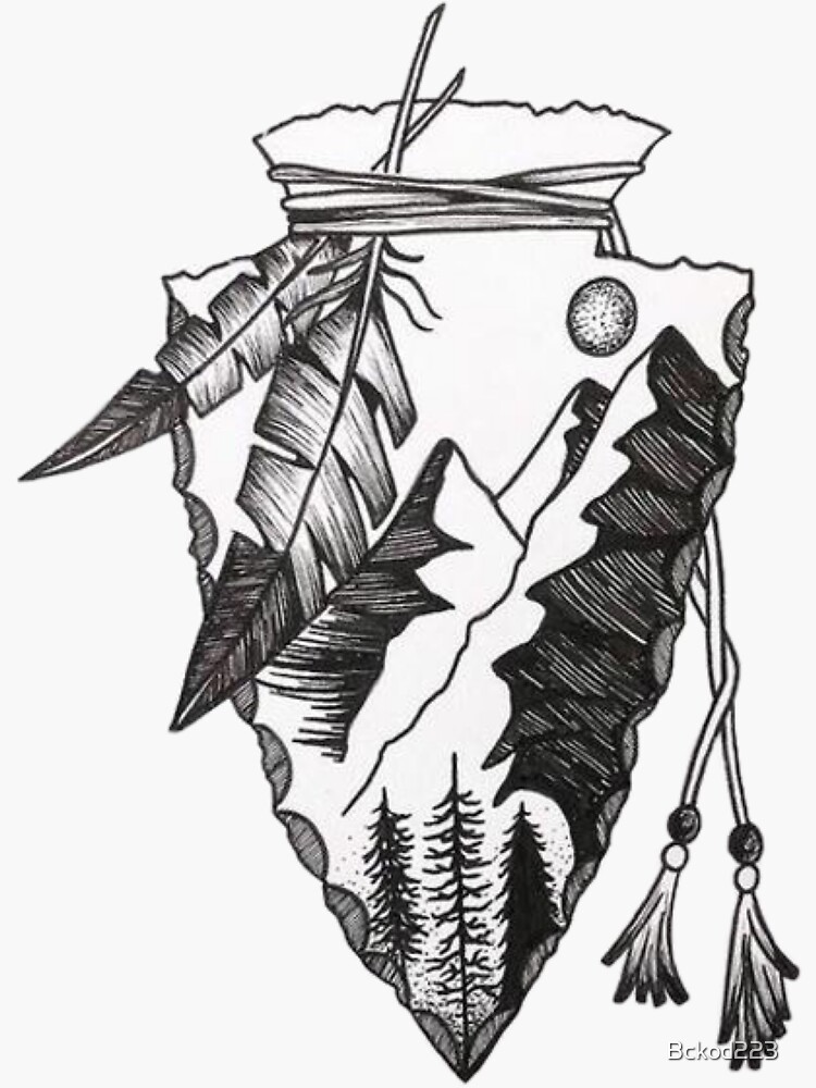 American Indian Arrowhead Projectile by Bckod223