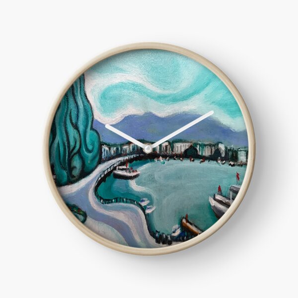 "Puente Mont Blanc", Ginebra, Suiza Reloj