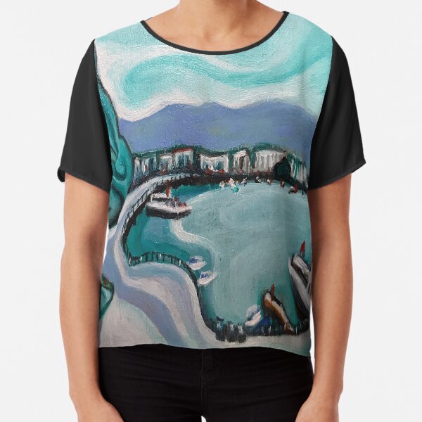 "Puente Mont Blanc", Ginebra, Suiza Blusa