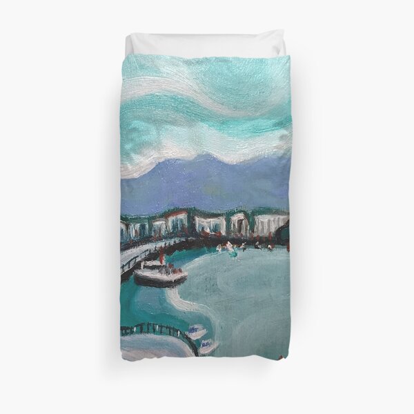 "Puente Mont Blanc", Ginebra, Suiza Funda nórdica