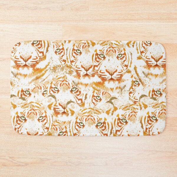 Item preview, Tiger Face Design Pattern designed and sold by ironydesigns.