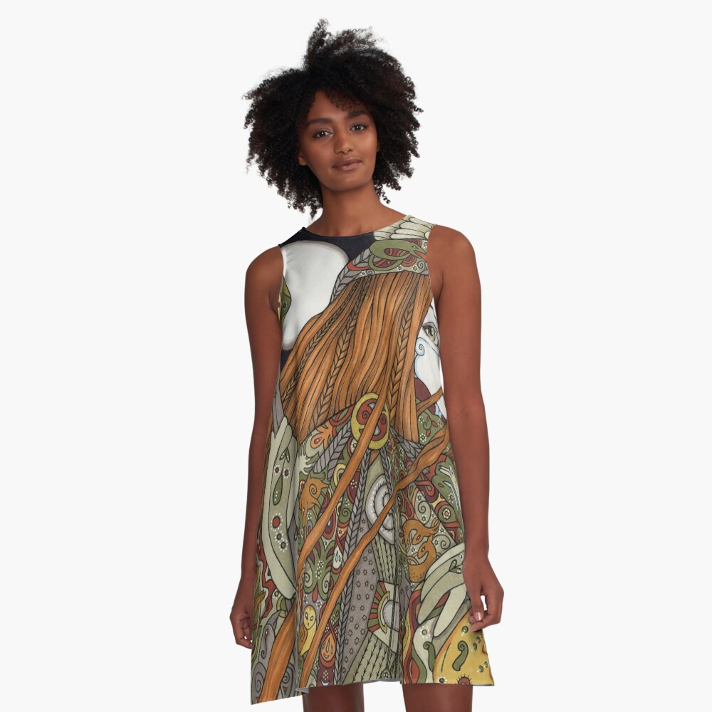 Item preview, A-Line Dress designed and sold by AnitaInverarity.