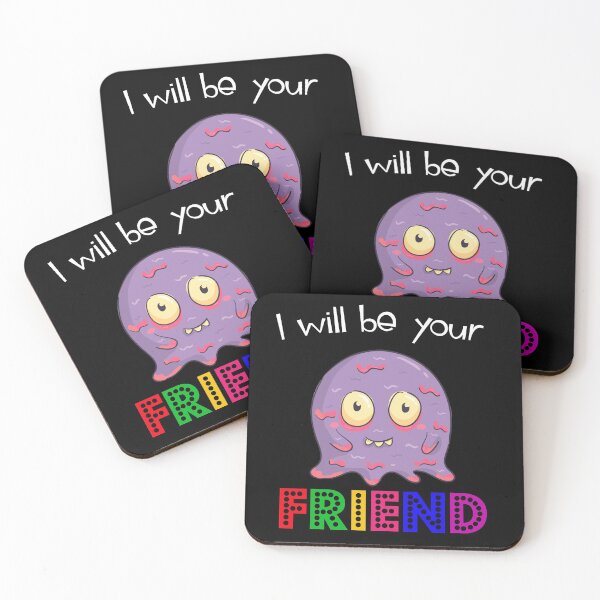 Item preview, I Will Be Your Friend  designed and sold by MagicBoutique.